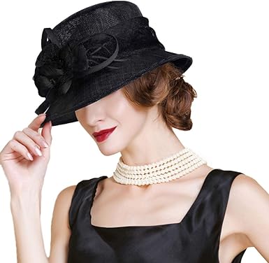 sinamay cloche hat