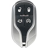 Kilessgo Key Fob Replacement for 2014-2016 Maserati Ghibli Quattroporte M3N-7393490 433MHz 4 Buttons