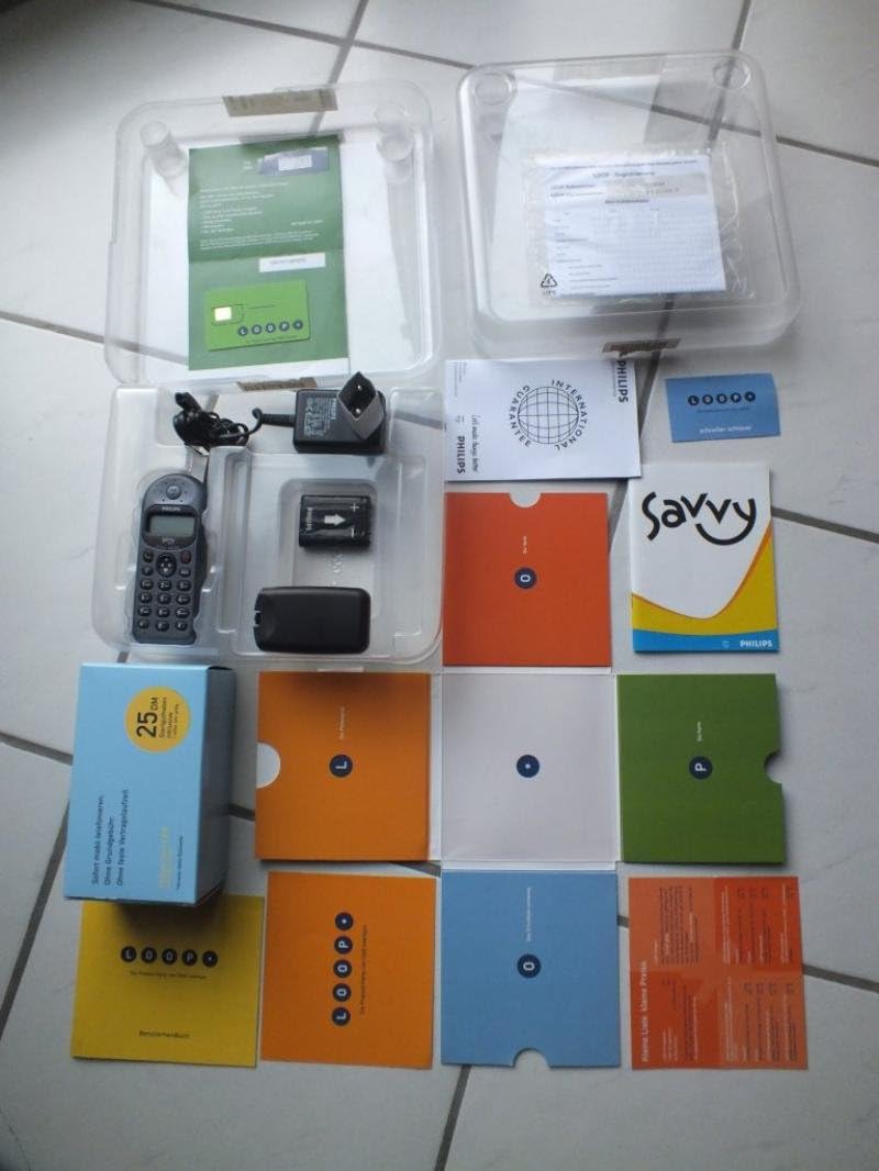 Philips Savvy Db Handy Raritat Telefon Kult Neu New Amazon De Elektronik