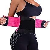 VENUZOR Waist Trainer Belt for Women - Waist Cincher Trimmer - Slimming Body Shaper Belt - Sport Girdle Belt (UP Graded)