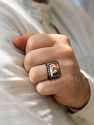 FindChic Personalized Signet Rings for Men Size 13