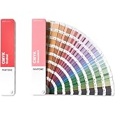 Pantone CMYK Guide Set - Coated &amp; Uncoated | Packed with Thousands of Inspiring, Achievable Colors | GP5101C
