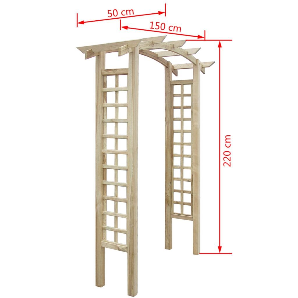Arco In Plastica Per Piante Rampicanti Windhager, Supporto Per Fiori 44x19 Cm, Robusto E Facile Da Montare