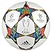 adidas Performance Finale Berlin Capitano Soccer Ball, White/Solar Blue/Flash Green, Size 3