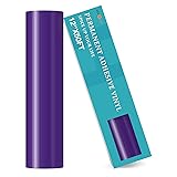 HTVRONT Purple Permanent Vinyl Roll - 12" x 50 FT