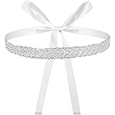 Psyqtsuary Bridal Wedding Waist Belt, Handmade Wedding Dress Belt with Rhinestones, Silver Glitter Rhinestone Sash Belts for Women Bridal Bridesmaid