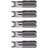 VEGA Spanner #8 Insert Bits. Professional Grade 1/4" Hex Shank #8 Spanner 1" Insert Bits. 125SP08A-5 (Pack of 5)