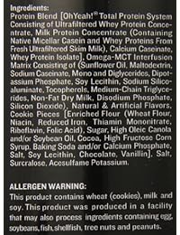 Oh Yeah. Sistema de proteína total, PROMOHY30, paquete de de 1, 1, 1