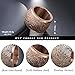 INRENG Women's Stainless Steel Ring Shiny Sequins Pave Sandblast Wide Wedding Band Rose Gold Size 7