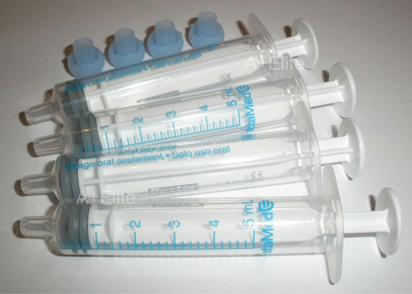 BAXA ExactaMed Oral Liquid Medication Syringe 10cc/10mL 4