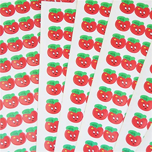 5 Pcs/Pack Cartoon Stars Fruits Reward Adhesive Stickers Memo Pad Children Toys Scrapbook Gift - Thumbnail 4