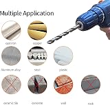 Meccion 5x 5.0mm HSS Cobalt Jobber Drill Bit Set for Metal Stainless Steel DIN view 4
