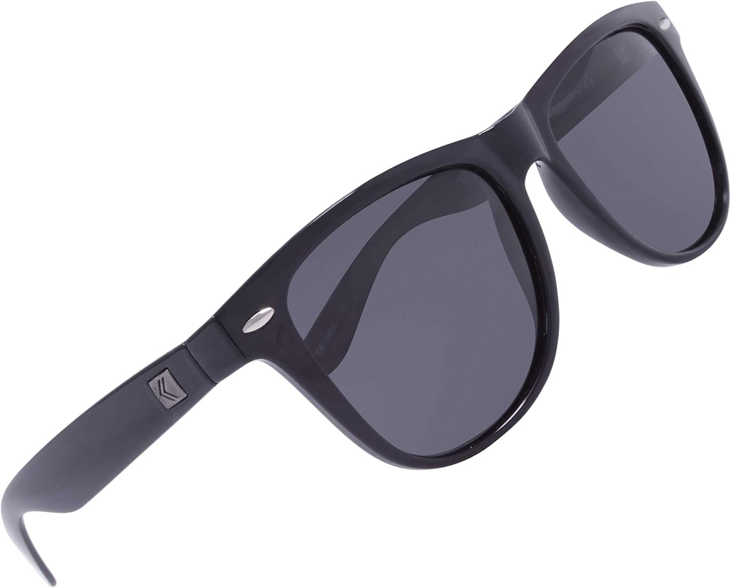 Kreedom Reverb Modern Wayfarer Shape Men's Polarized Sunglasses, Gloss