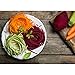 5-Blade Vegetable Spiralizer Slicer Professional Spiral Vegetable and Fruit Slicer Kitchen Gadgets Tools for Zucchini Noodles, Veggie Spaghetti, Pasta Salad