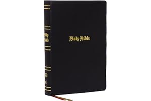 KJV Holy Bible: Super Giant Print with 43,000 Cross References, Black Genuine Leather, Red Letter, Comfort Print: King James Version