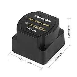 Jtron 12V 140 Amp Dual Battery Smart Isolator