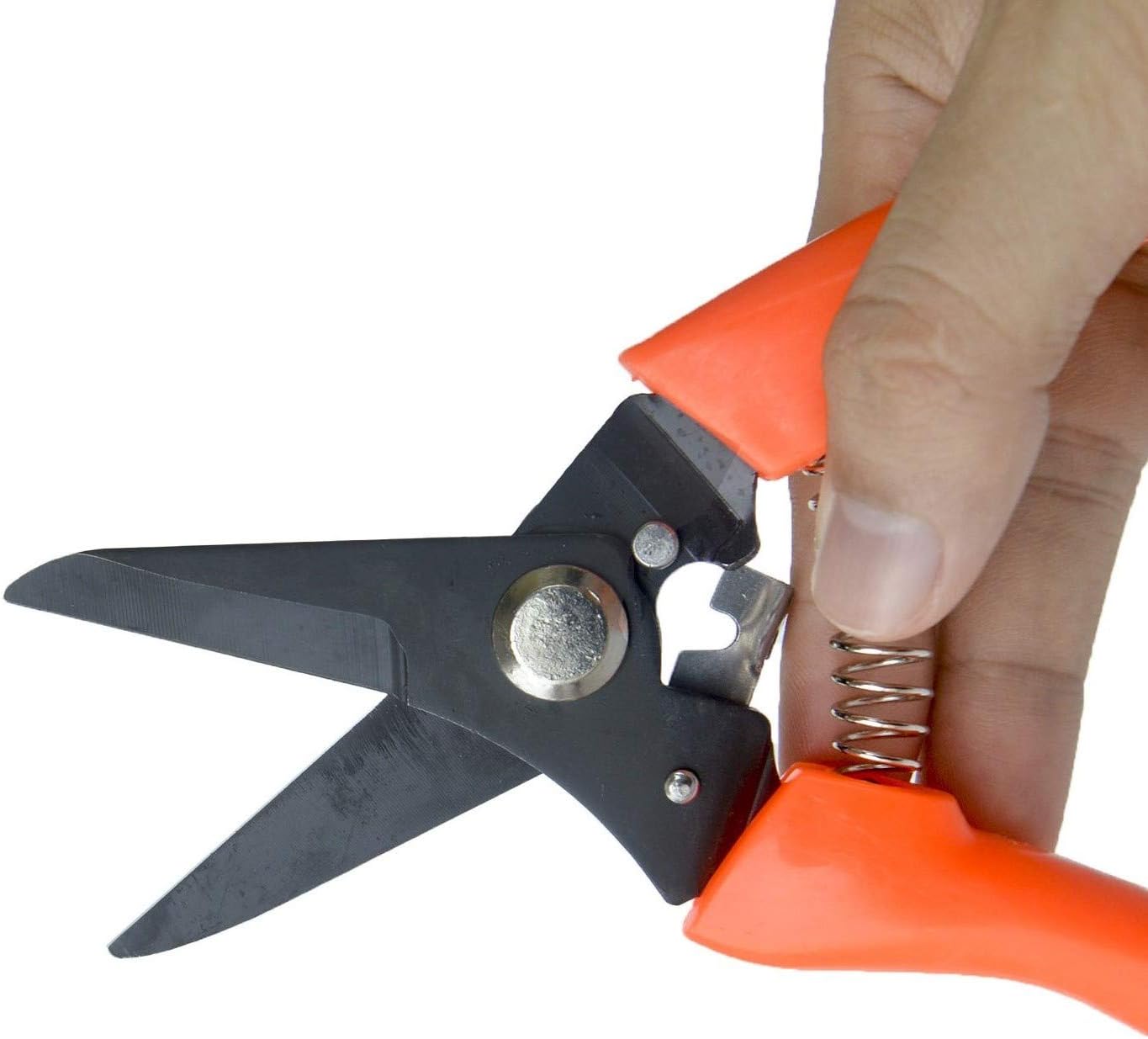 Foot Rot Shears Sheep Hoof Trimming Shear Goat Hooves Trimmers Multi-Use Hand Pruner Scissors, Black - Image 3
