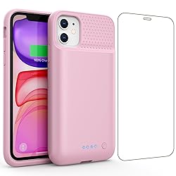 QTshine Battery Case for iPhone 11/XR, 2024