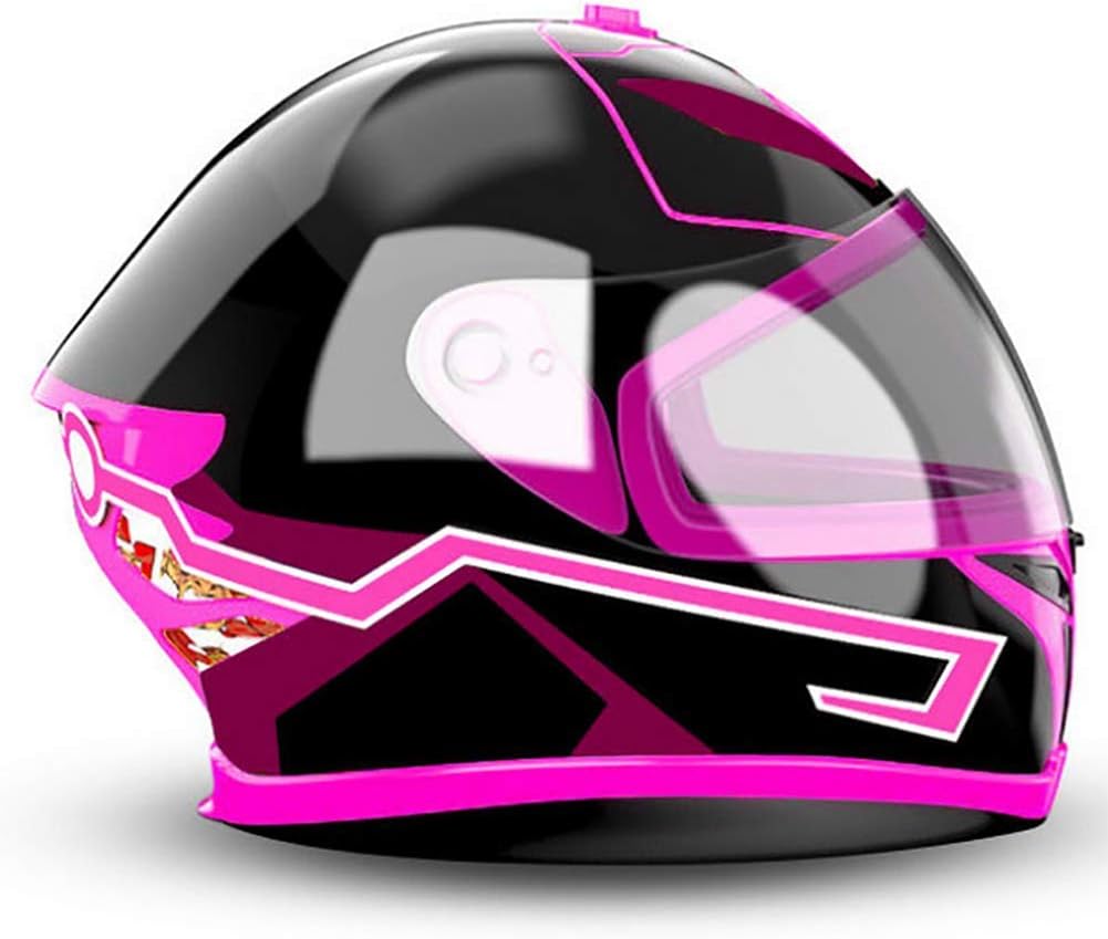 Personality Cool Motorcycle Helmet LED Light, Night Riding Cold Light Stickers Flashing Bar 2PCS Pink, Red, White