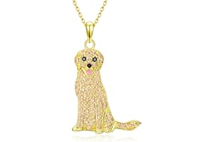SELKAT Dog Necklaces 24 Breeds of Dogs Necklaces S925 Sterling Silver Dog Pendant Corgi/Husky/Labrador/Shepherd Dog Necklaces for Women Girls gifts