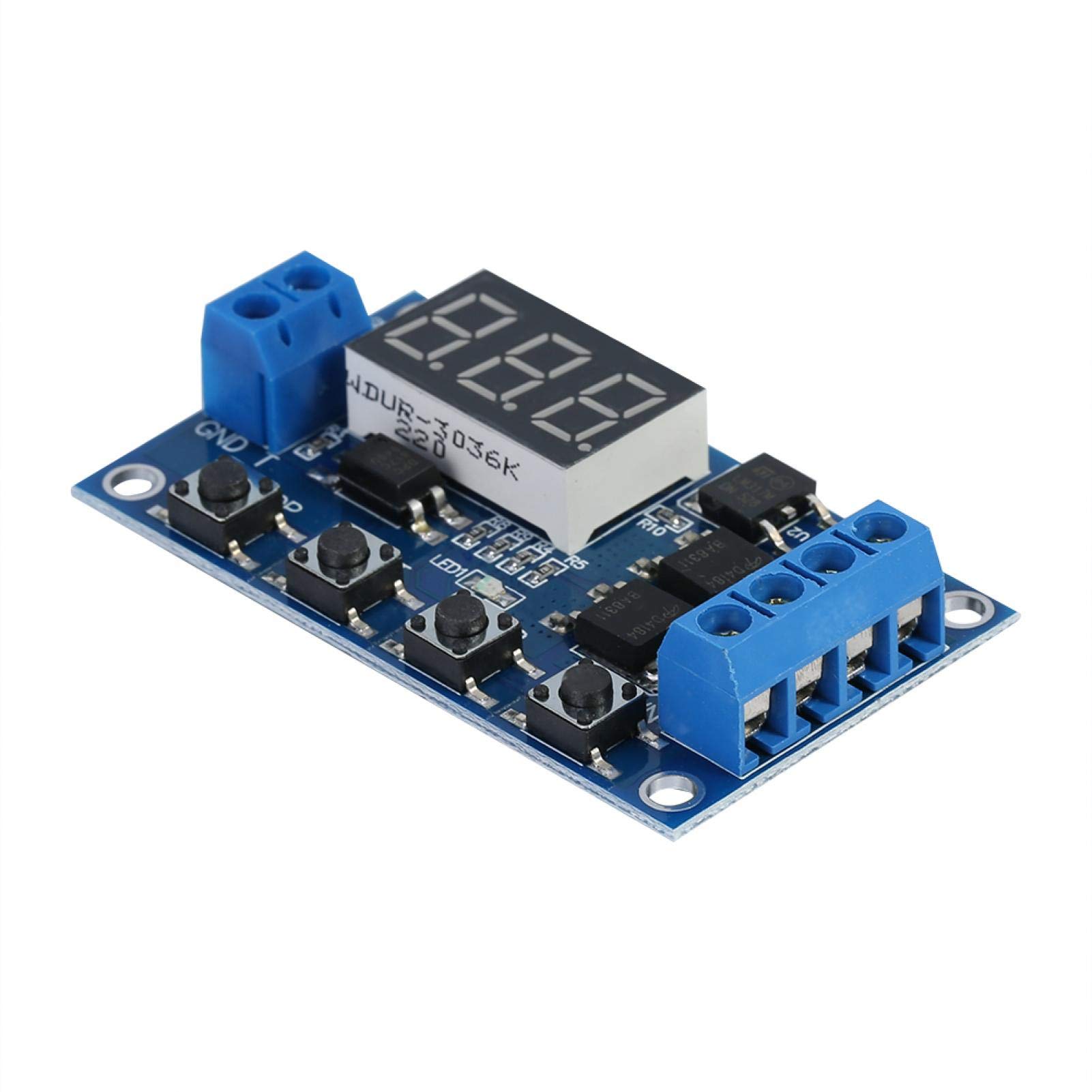 Candeon Timer Module DC 5V-36V Trigger Cycle Delay Timer Switch Turn On/Off Relay Module with LED Display
