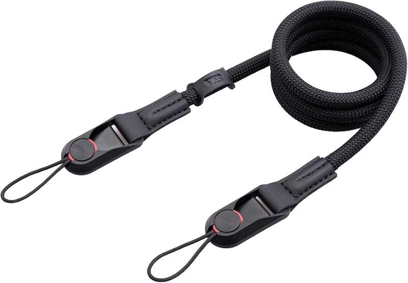 VKO Quick Release Camera Strap for SLR DSLR Mirrorless - Adjustable Neck