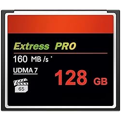 HSANYIUR 128GB UDMA Speed Up to 160MB/s,Original CF