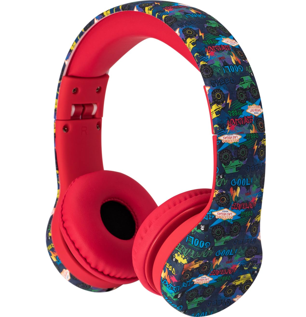 Snug Play+ Kids Headphones with Volume Limiting for Toddlers (Boys/Girls) - Monster Trucks — image 1