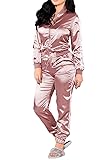 IINFINE Women Tracksuit Sexy Sweatshirt+Pants Sets