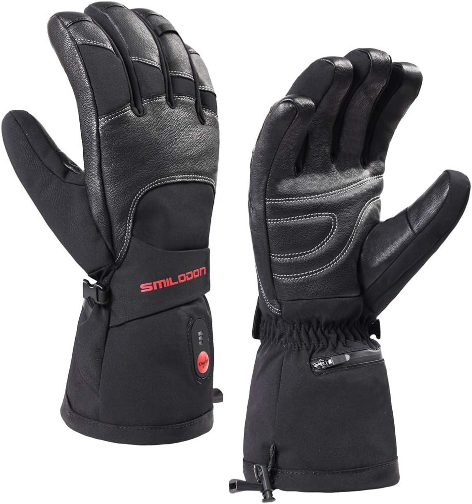 Smilodon Heated Gloves for Men Women, Battery Operated, Rechargeable