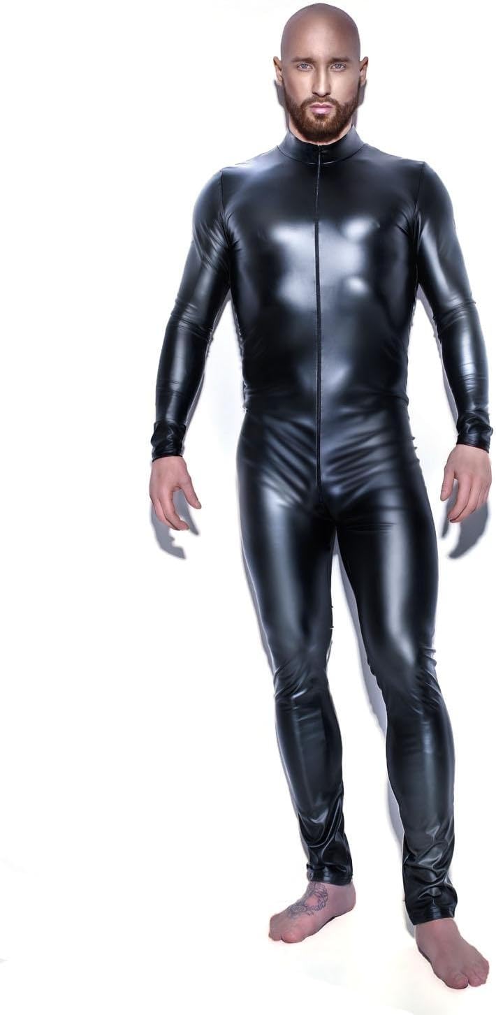 leather jumpsuit amazon