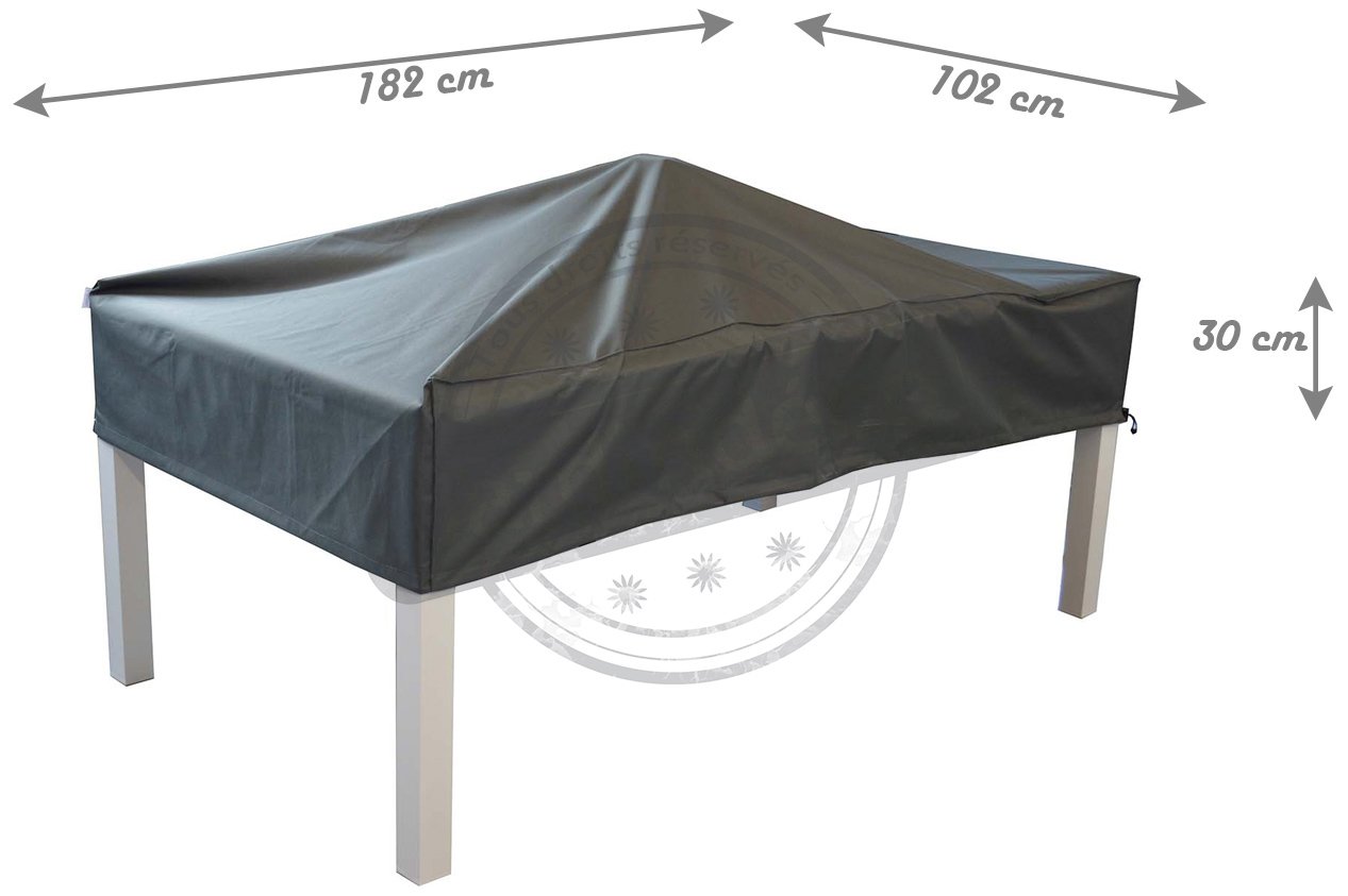 Housse de Protection étanche pour Table 180 x 100 cm Housses pour