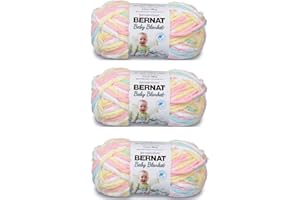 Bernat Baby Blanket Yarn (3-Pack) Pitter Patter 161103-03616