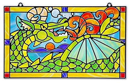 Melissa & Doug Stained Glass Made Easy Craft Kit