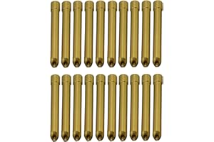 RIVERWELD TIG Long Wedge Collet 3C418GS 1/8" 3.2mm Fit DB SR WP 17 18 26 TIG Welding Torch Pack of 20