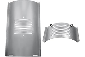 COMVIEE Flame Broiler Kit for Pit Boss PB820 PB850 Series Pellet Grills with Slide Cover and Bottom, Smoker Grill Replacement Parts for Pit Boss PB820D3, PB850PS2, PB850G, PB850CS1, PB820ME, Sportsman 820 etc