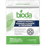Bioda Garbage Disposal Foaming Cleaner & Freshener, Professional Strength, 8-Pack,BEB-00018