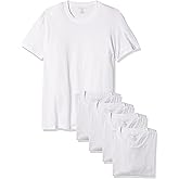 Nautica Mens 5 Pack Cotton Crew Neck T-Shirts