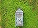 Solar Lantern Outdoor Hummingbird Blue Decor Antique Metal and Glass Construction Mission Solar Garden Lantern Indoor and Outdoor Solar Hanging Lantern Entirely Solar Powered Lantern Low Maintenance