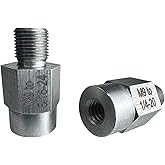 Noyfemr 2pcs M9 Thread Adapter, Capable of Converting M9 Threads to 5/16"-24 and 1/4"-20, Suitable for Milwaukee M12 Polishing or Sanding Machines, Steel, Backing Pad Installation