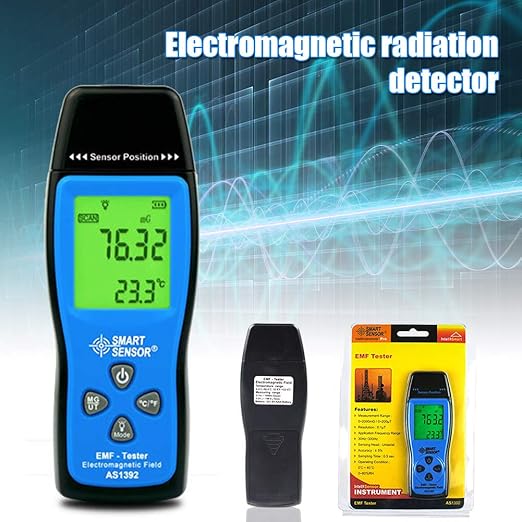 Keepbest - Detector de radiación electromagnética (Pantalla LCD ...