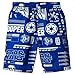 Star Wars Boys Swim Trunks and Rash Guard Set (5/6, Stormtrooper Blue)