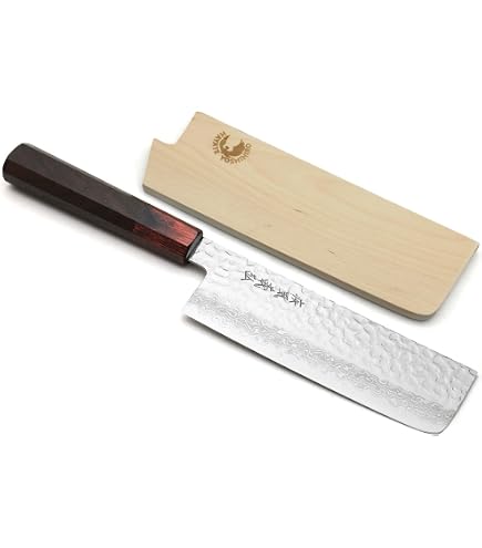 Amazon.com: Yoshihiro VG10 46 Layers Hammered Damascus Santoku