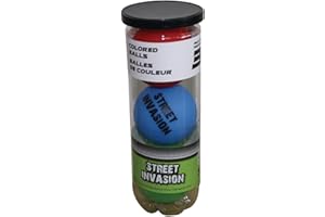 Assorted Colored Hockey Ball Tin - Indoor & Outdoor Sports Hockey Gear - Essential for Street Or Field Hockey Ideal Men/Women