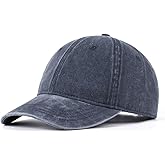 XXL Baseball Cap For Big Heads, Soft Crown Washed Dad Hat, Oversized Denim Cap For Men Women Golf, Travel, Daily Wear
