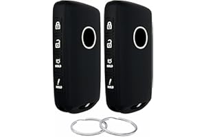 REPROTECTING Silicone Rubber Key Fob Cover Compatible with 2019-2023 Mazda 3 6 CX-30 CX-5 CX-9 CX-50 WAZSKE11D01 662F-SKE11D01