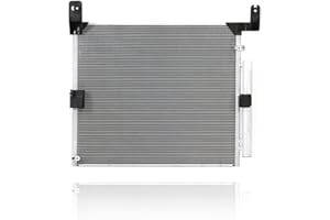 COOLING DIRECT A/C Condenser - Pacific Best Inc. Fit/For 30020 16-23 Toyota Tacoma 2.7L L4 /3.5L V6 - With Receiver & Dryer