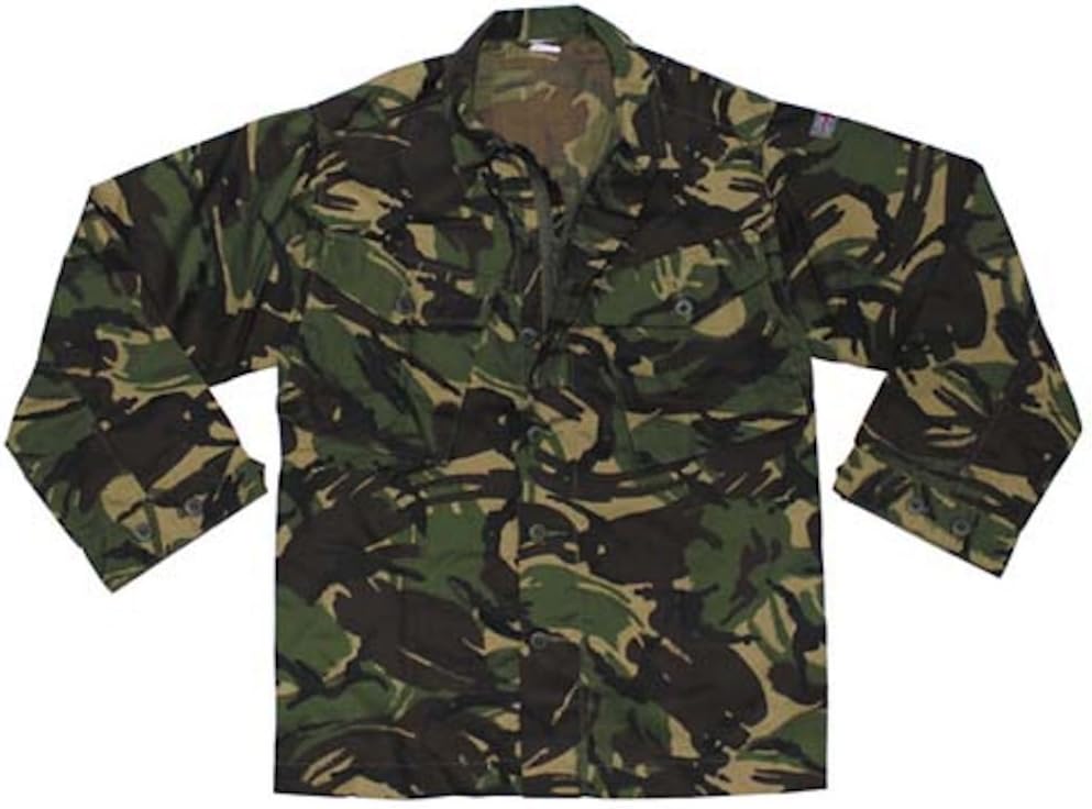 European Military British Woodland Camouflage Combat Jacket
