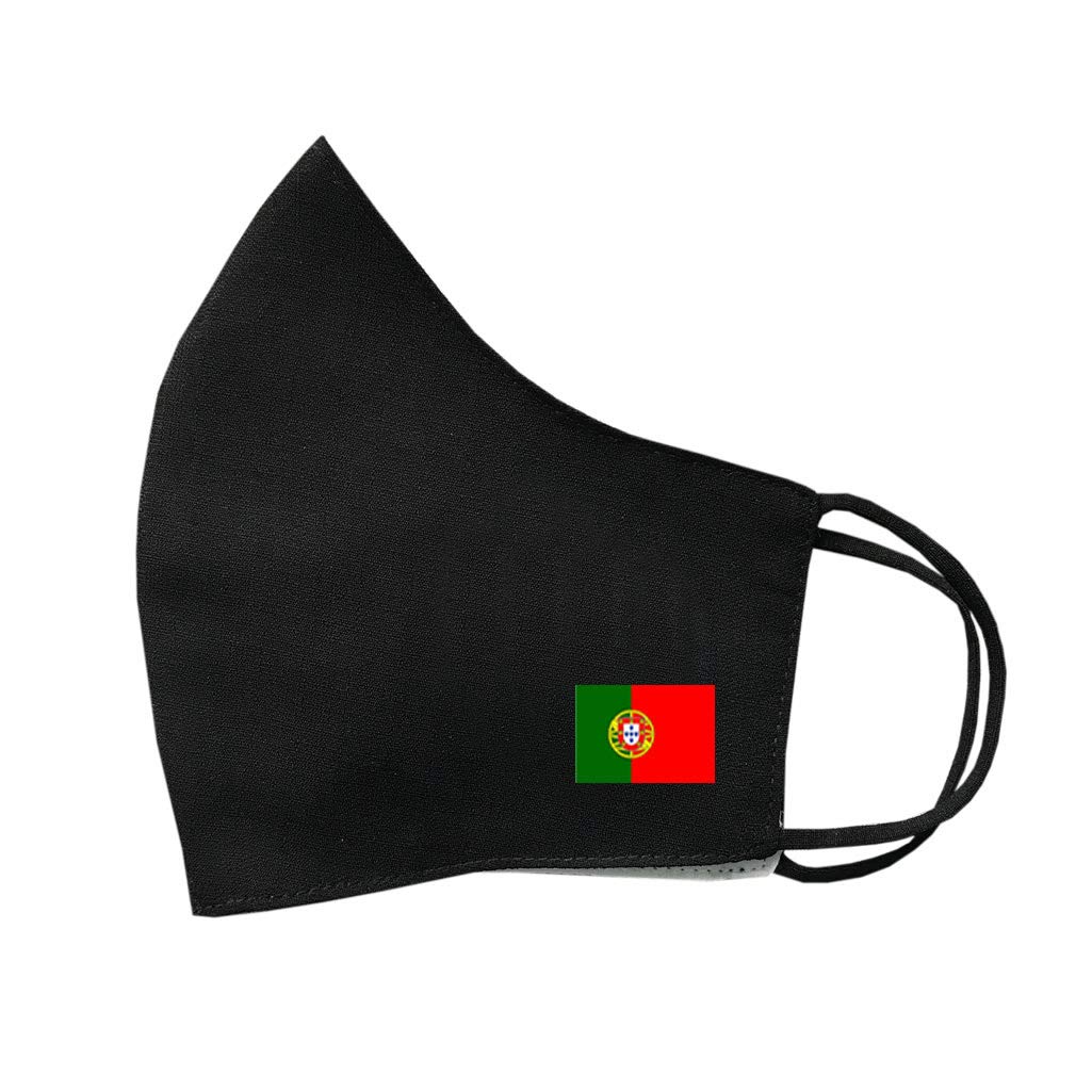 inking house Set of 4 x Portugal Flag Face Mask Protective Covering Washable Reusable Breathable Cover Portuguese Flag