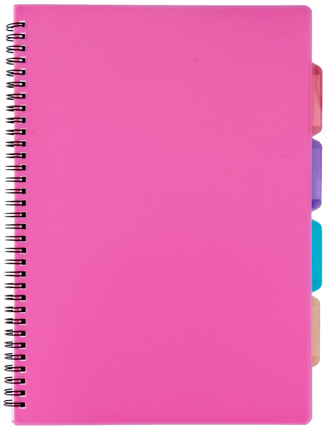 Tiger A4 project notebook (4 subjects) with plastic cover x 1 single book